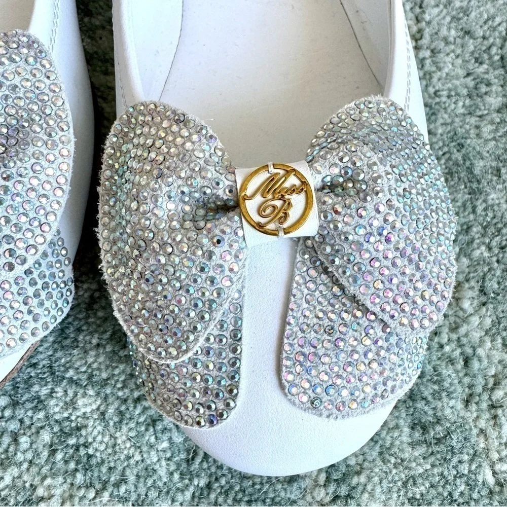 MISS BLUMARINE Flat Shoes for Girls, Size 35, Authentic